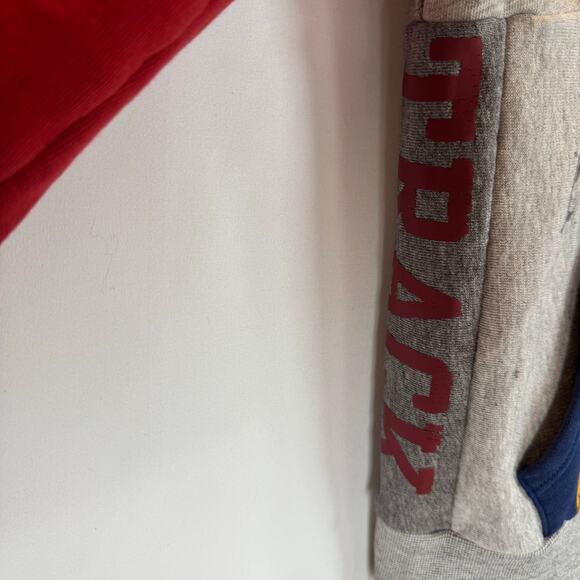 Polo Ralph Lauren Boy’s M Patchwork Hoodie Pullover Varsity Athletic Division - Picture 8 of 10